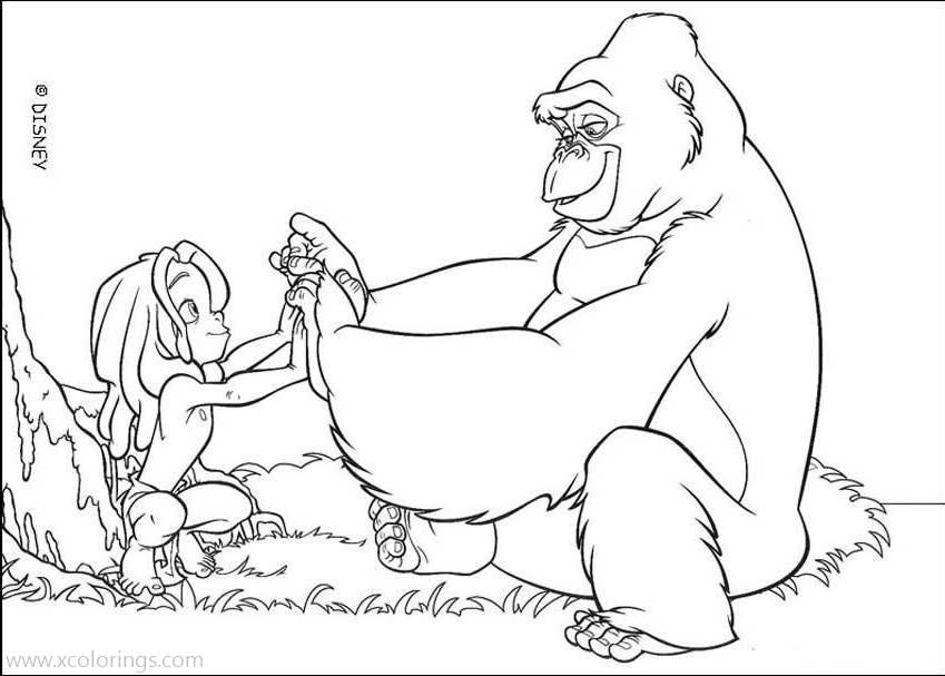 Free Jungle Book Coloring Pages Printable printable