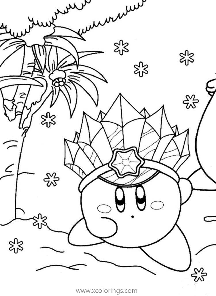 Free King Kirby Coloring Page printable