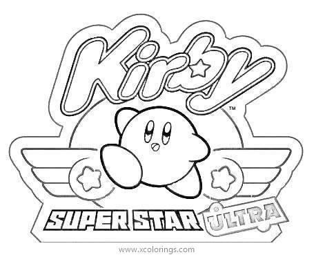 Free Kirby Superstar Ultra Coloring Pages printable