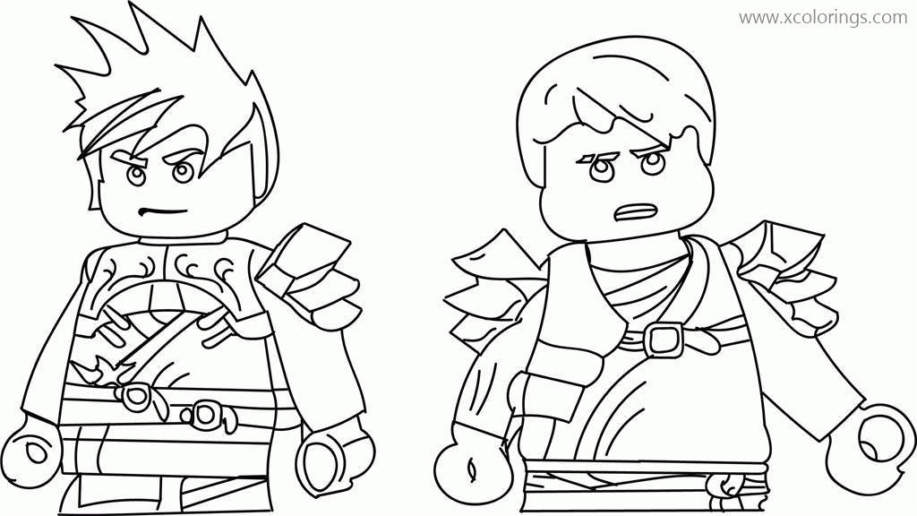 Free Lego Ninjago Coloring Pages Drawn by Fan printable