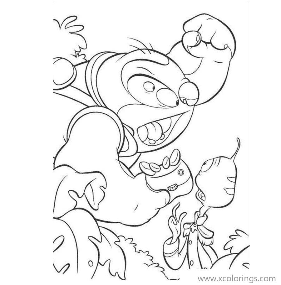 Free Lilo And Stitch Coloring Pages Jumba Jookiba printable