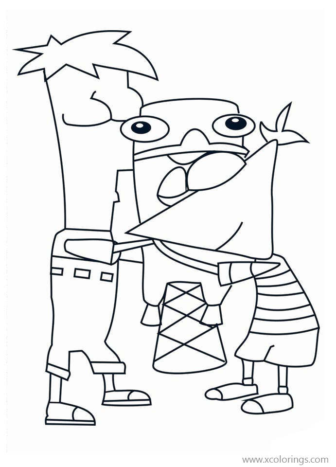 Free Perry Coloring Pages printable