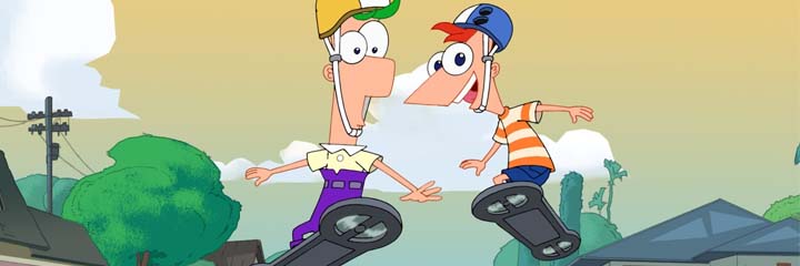 Phineas and Ferb coloring pages series