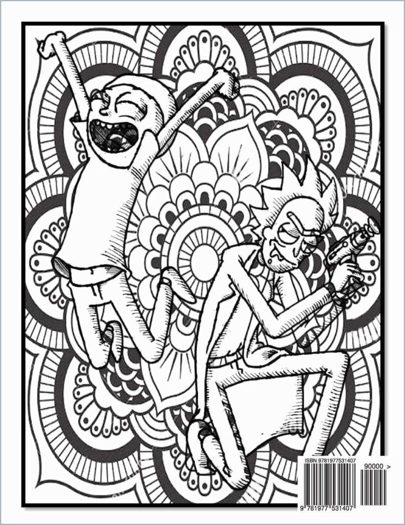 Free Rick and Morty Coloring Book printable