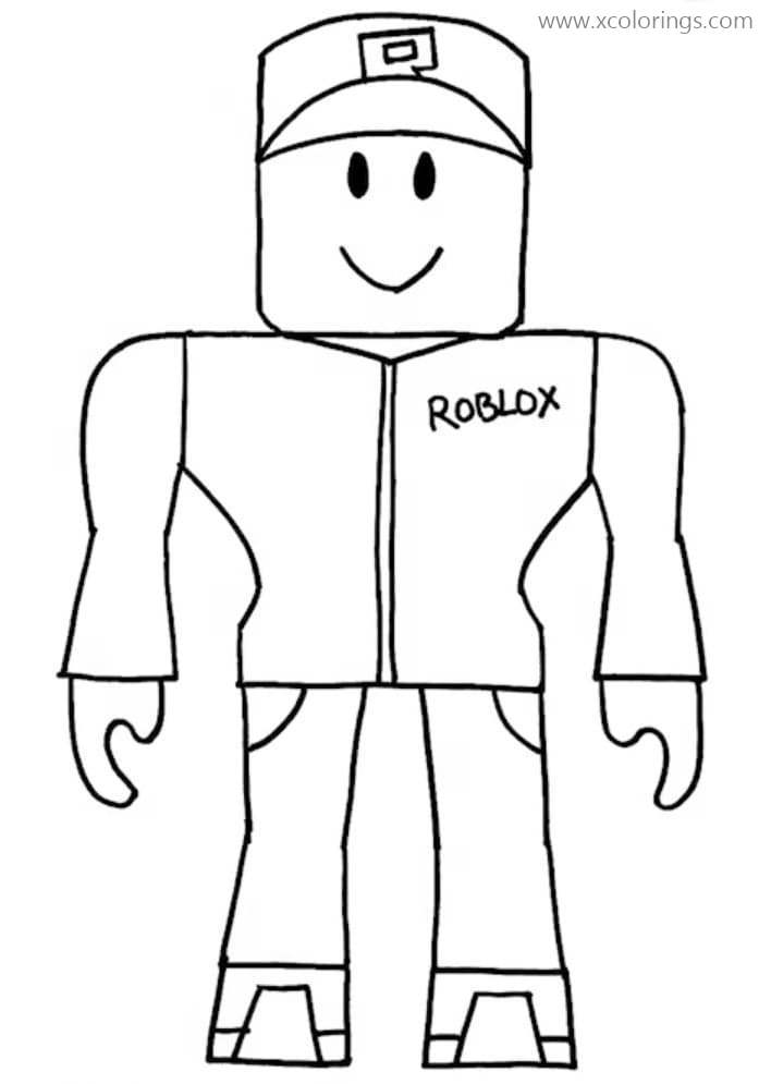 Free Roblox Guest Coloring Pages printable
