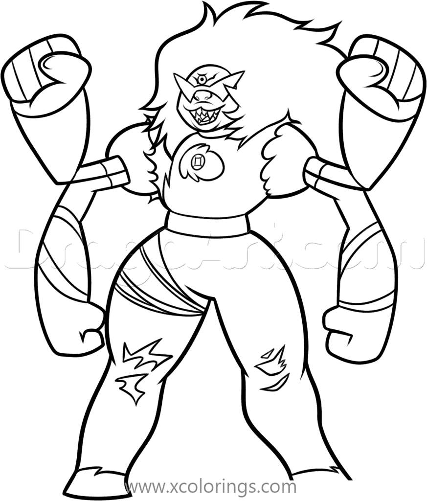 Free Steven Universe Coloring Pages Sugilite printable