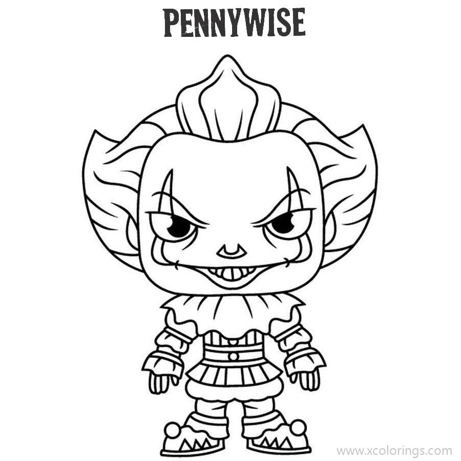 animated-pennywise-coloring-pages-xcolorings