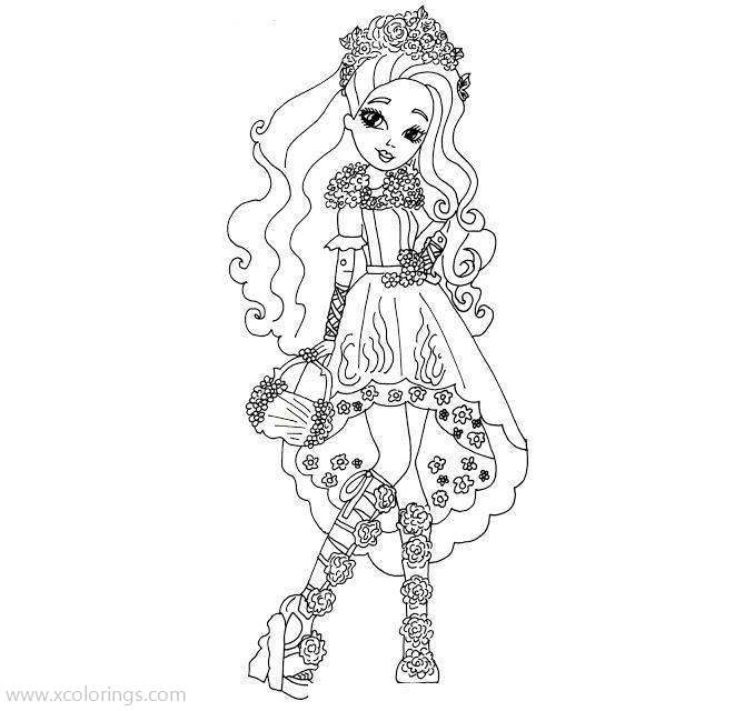 Free Cedar Wood from  Ever After High Coloring Pages printable