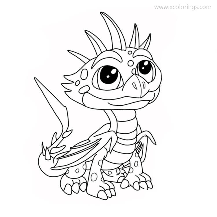 Dragons Rescue Riders Coloring Pages Cutter - XColorings.com