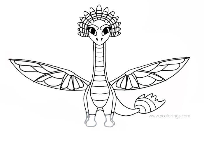 Download Dragons Rescue Riders Coloring Pages Melodia - XColorings.com