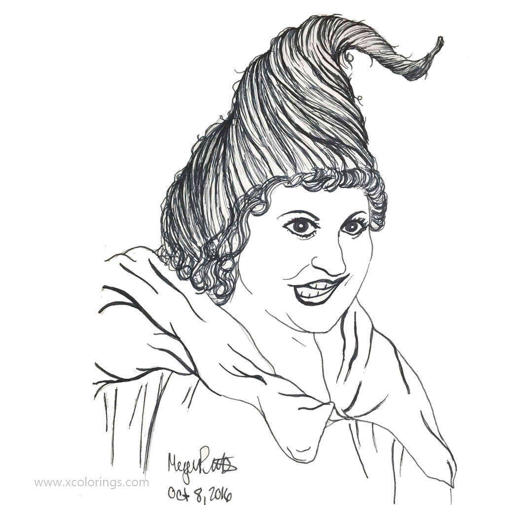 Free Printable Hocus Pocus Coloring Pages