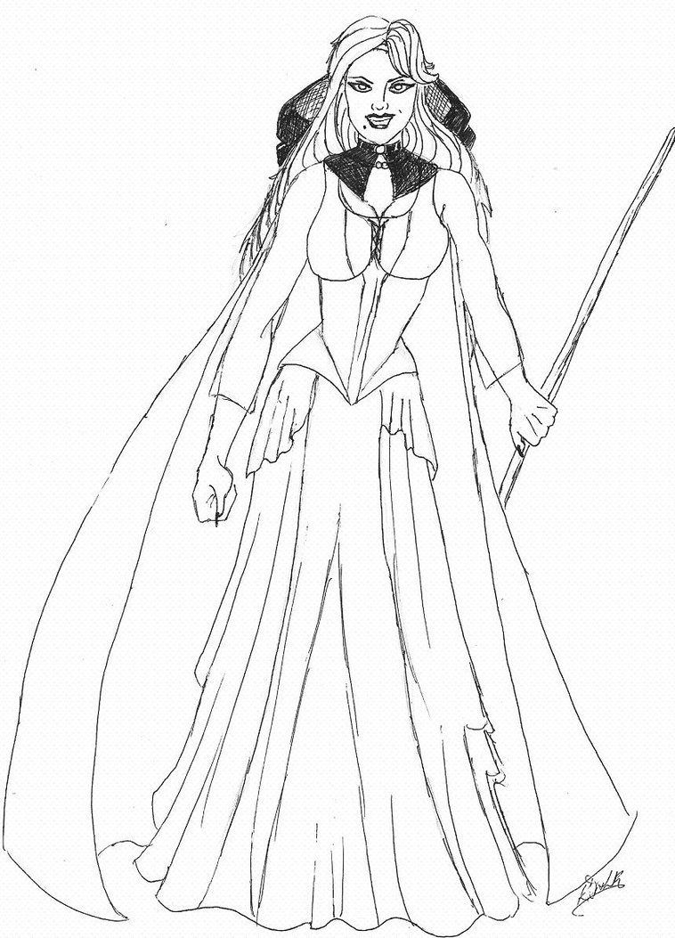 Hocus Pocus Coloring Pages Sarah Sanderson XColorings