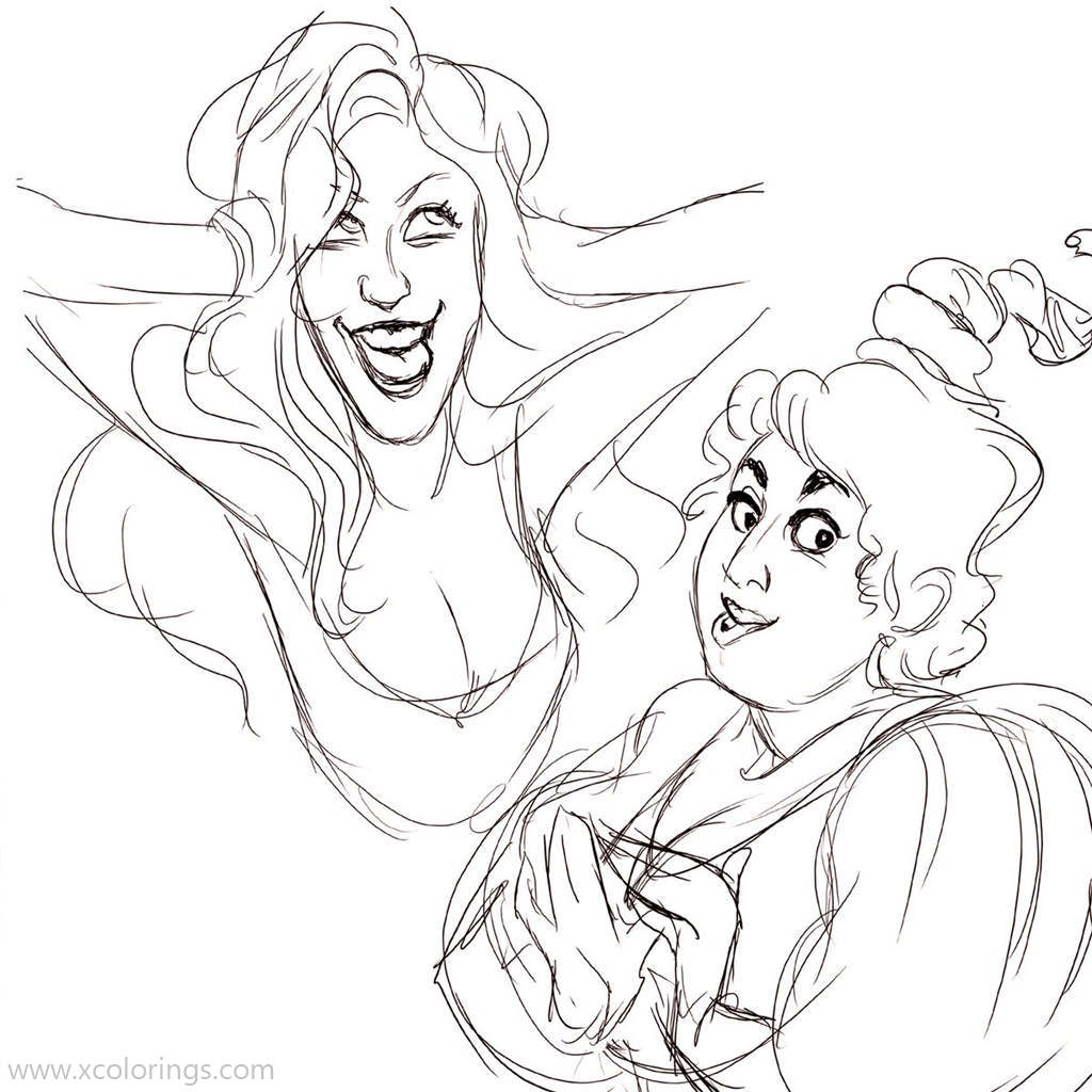 Hocus Pocus Printable Coloring Pages Printable Word Searches