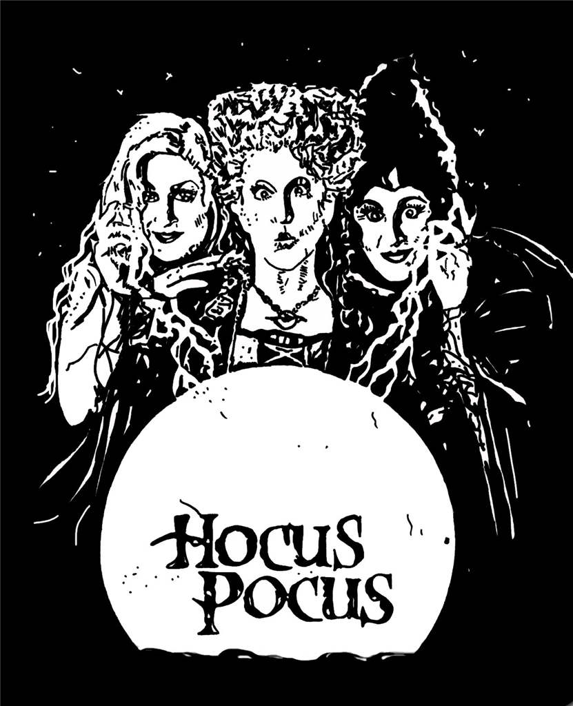 Free Hocus Pocus Sanderson Sisters Coloring Pages printable