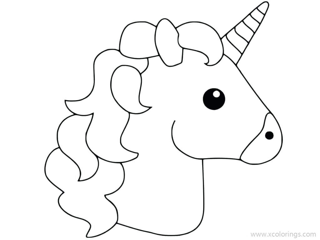 Free Lisa Frank Coloring Pages Unicorn Head printable