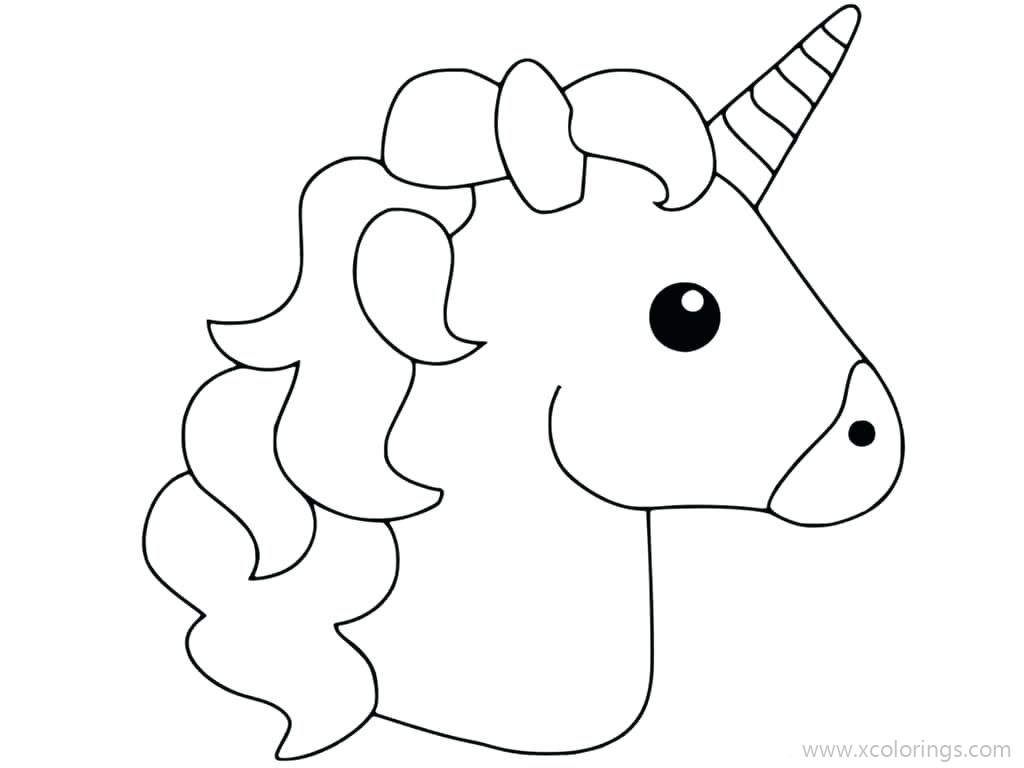 Lisa Frank Coloring Pages Unicorn Head - XColorings.com