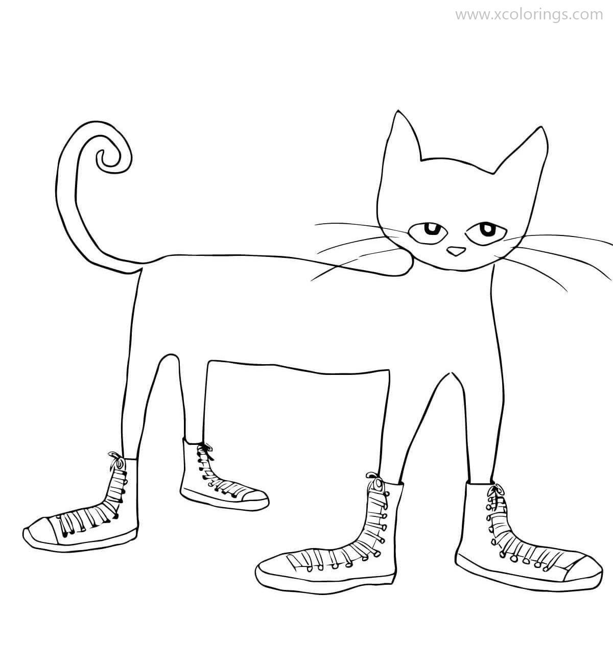 Free Pete The Cat Coloring Pages Free to Print printable