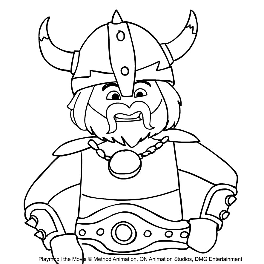 Free Playmobil Coloring Pages Charlie Brenner printable