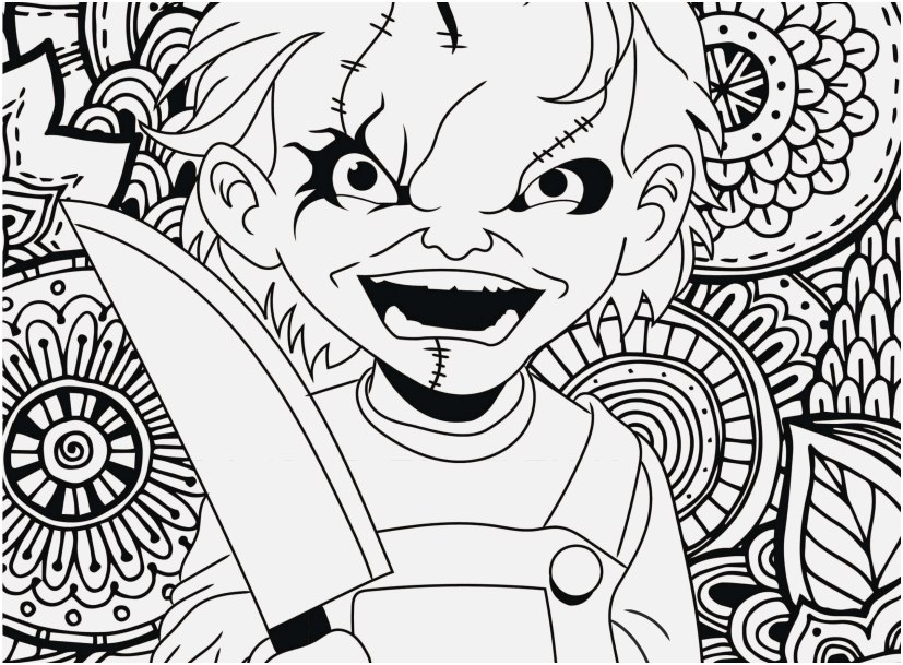 Free Scary Baby Pennywise Coloring Pages printable