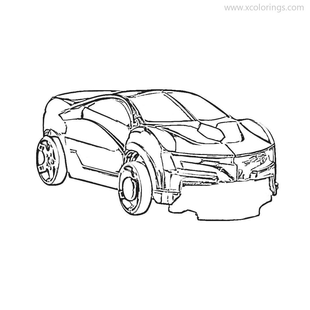 Free Screechers Wild Coloring Pages Jeyhok Car Form printable