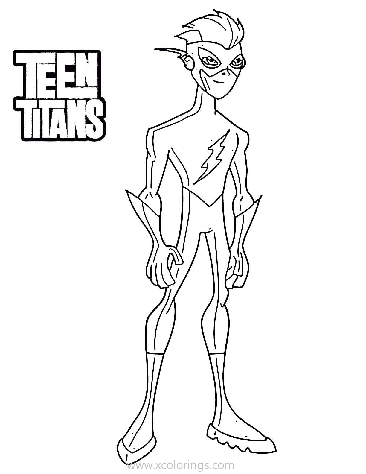 Free Teen Titans Coloring Pages Free to Print printable