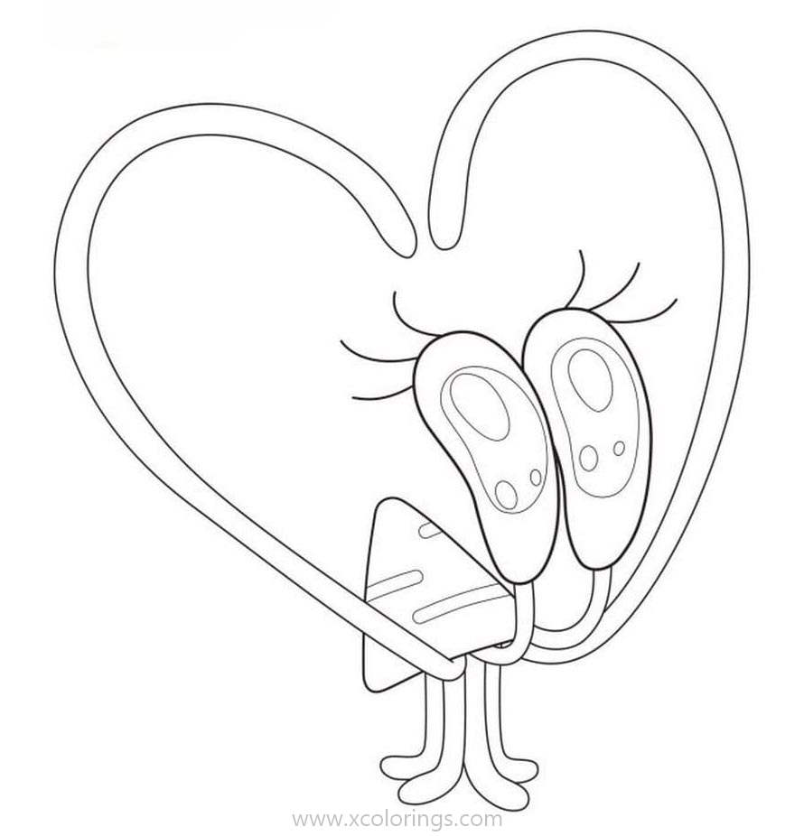 Free Zig And Sharko Coloring Pages Clam Bernie printable