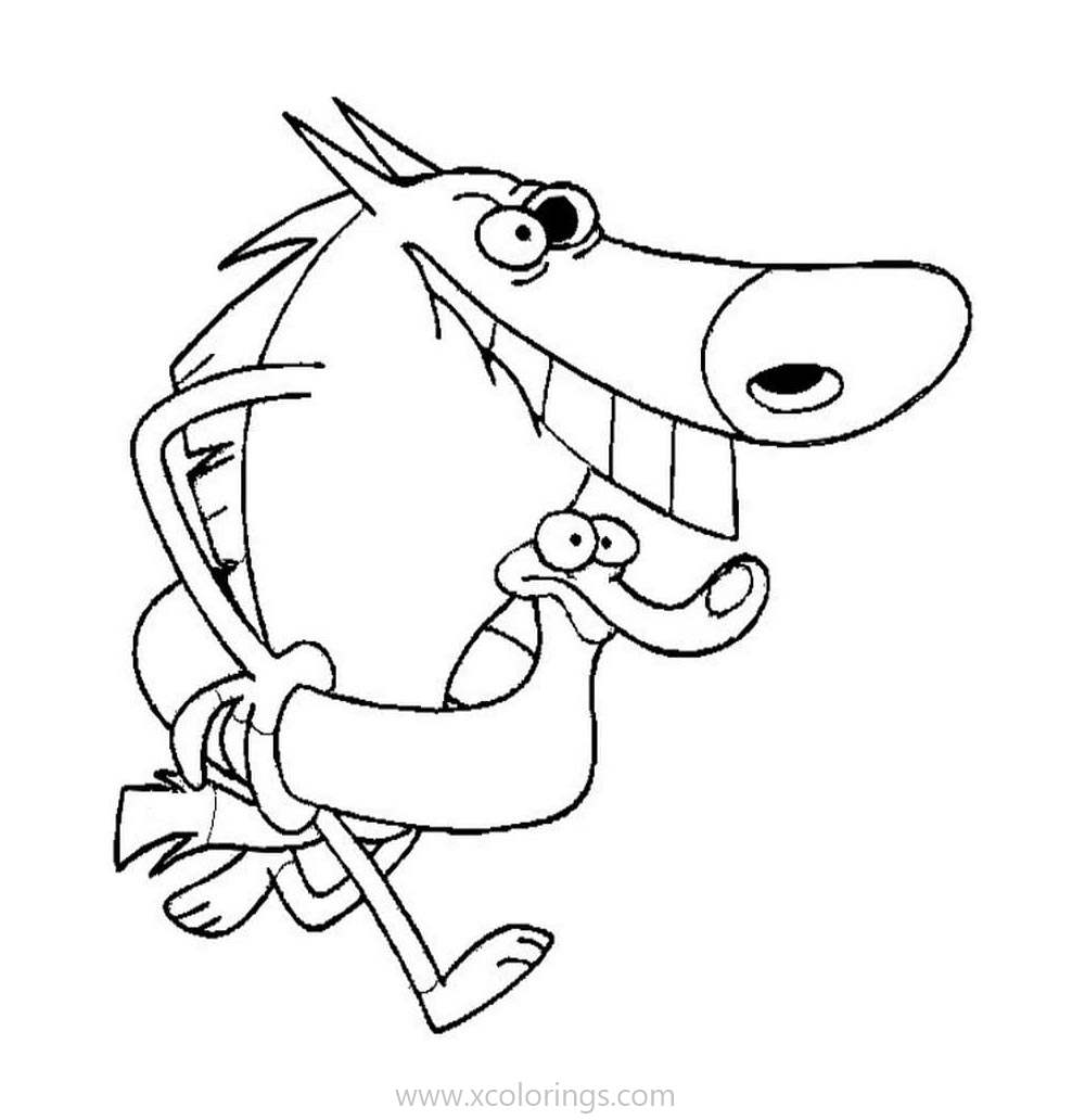 Free Zig And Sharko Coloring Pages Main Character Zig printable