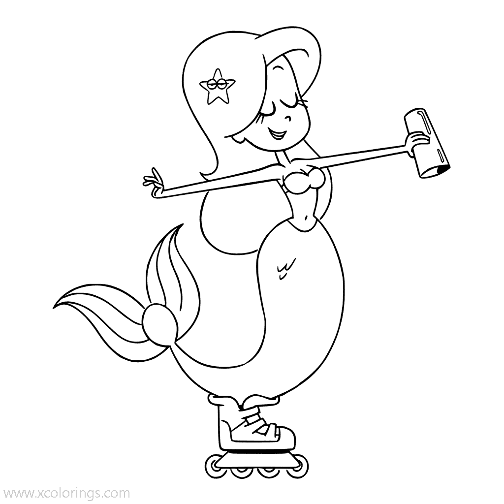 Zig And Sharko Marina Coloring Pages - XColorings.com