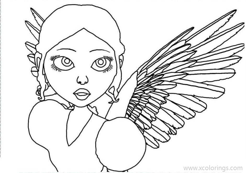 Free A Monster in Paris Coloring Pages Lucille printable