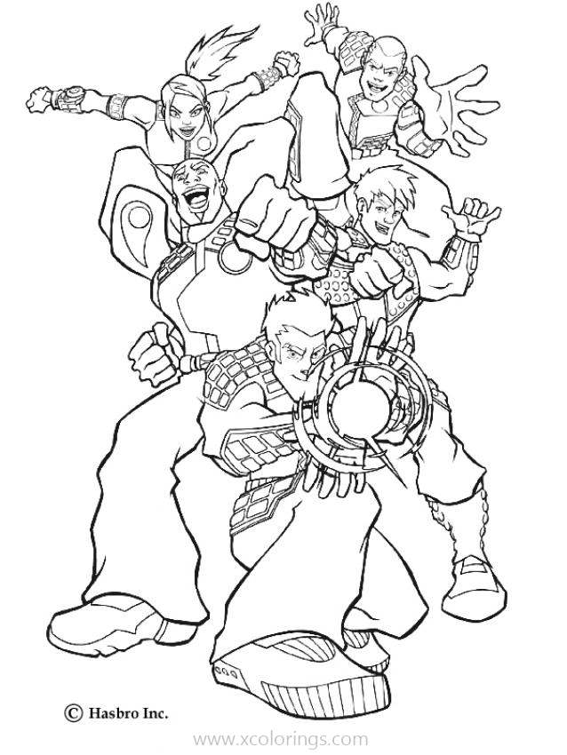 Free Action Man Heroes Coloring Pages printable
