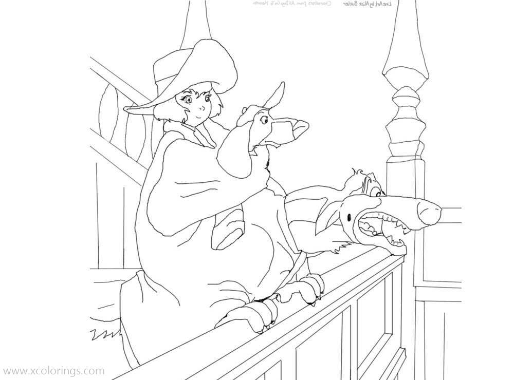Free All Dogs Go To Heaven Coloring Pages by rainismysunshine printable