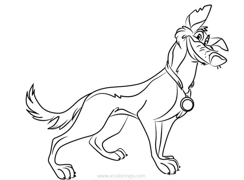 Free All Dogs go to Heaven Coloring Pages Charlie printable