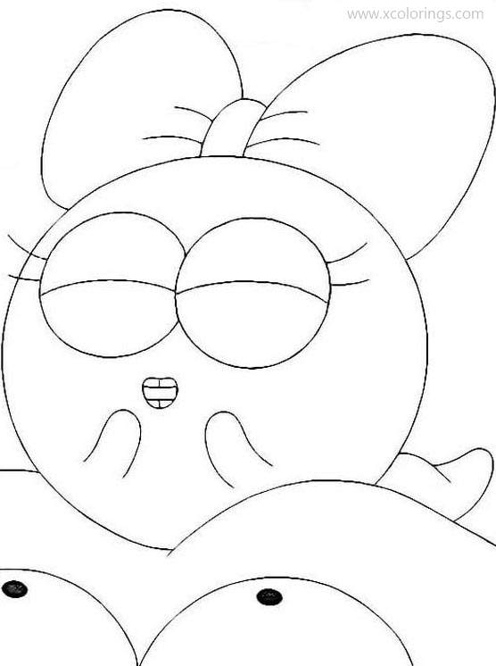 Free Amphibia Coloring Pages Cute Polly printable