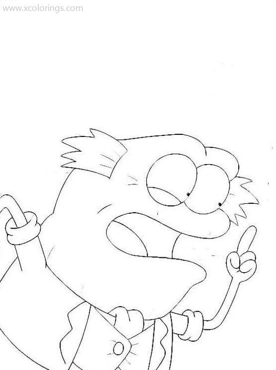 Free Amphibia Leopold Coloring Pages  printable