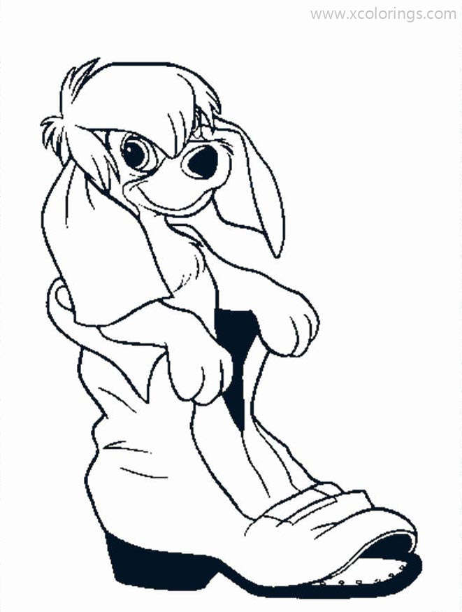 Free Anastasia Coloring Pages Pooka In A Boot printable