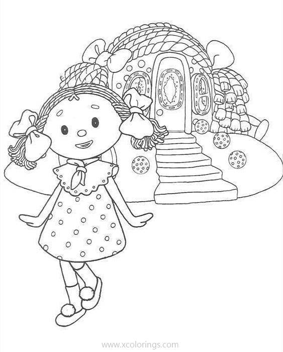 Free Andy Pandy Character Looby Loo Coloring Pages printable