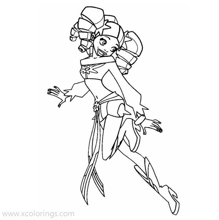 Free Angel's Friends Coloring Pages Urie printable