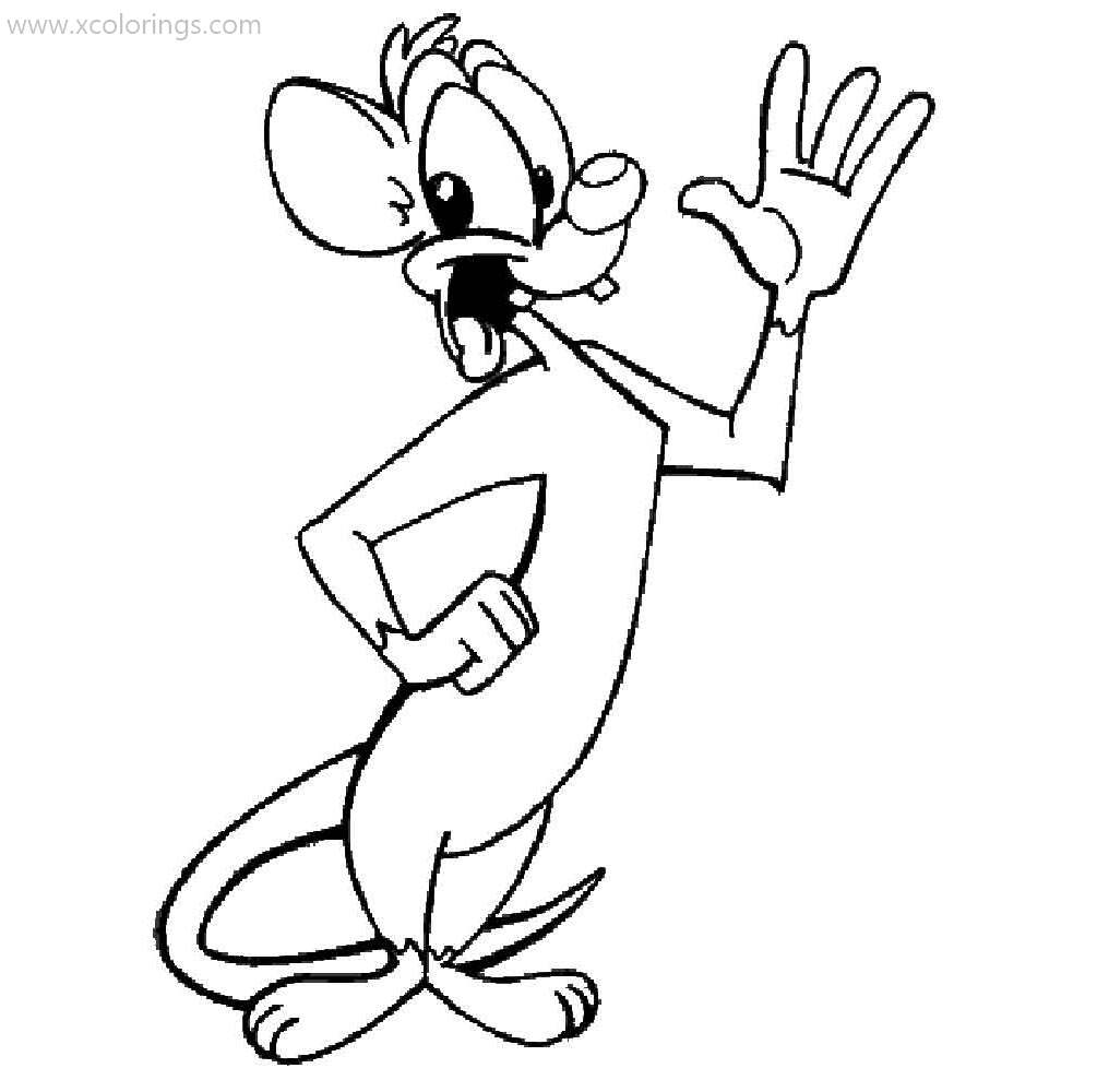 Free Animaniacs Coloring Pages Pinky printable