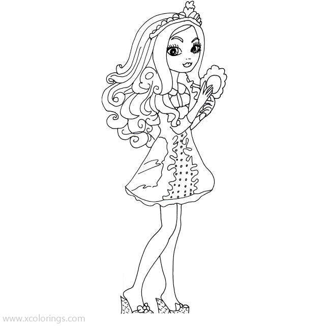 Free Apple White Getting Fairest Coloring Pages printable