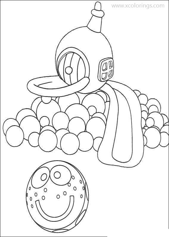 Free Ball from Andy Pandy Coloring Pages printable