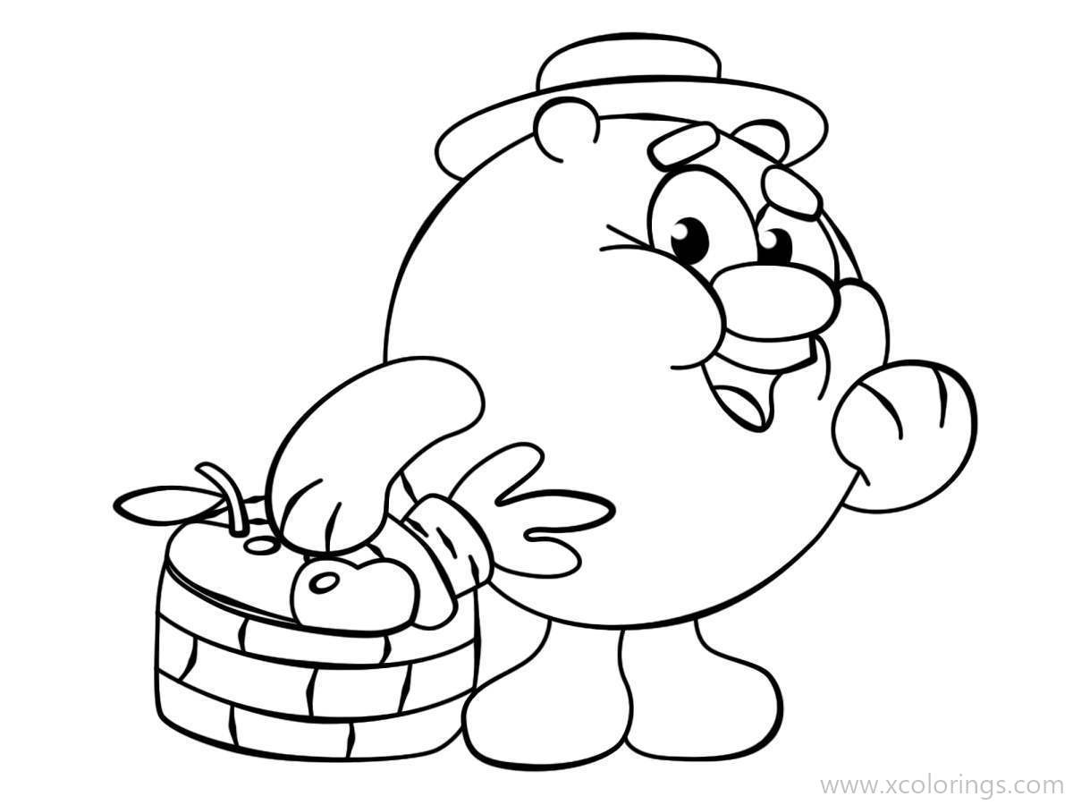 Free Barry from Kikoriki Coloring Pages printable