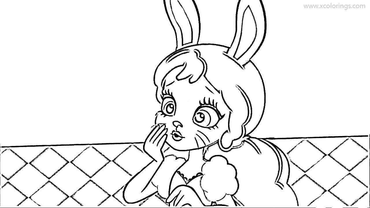 Free Bree Bunny from Enchantimals Coloring Pages printable