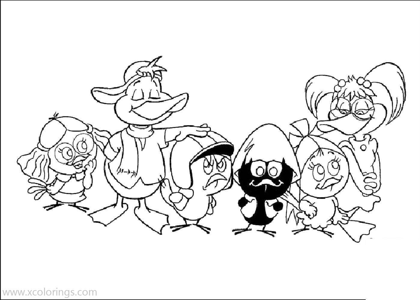 Free Calimero Coloring Pages Characters printable