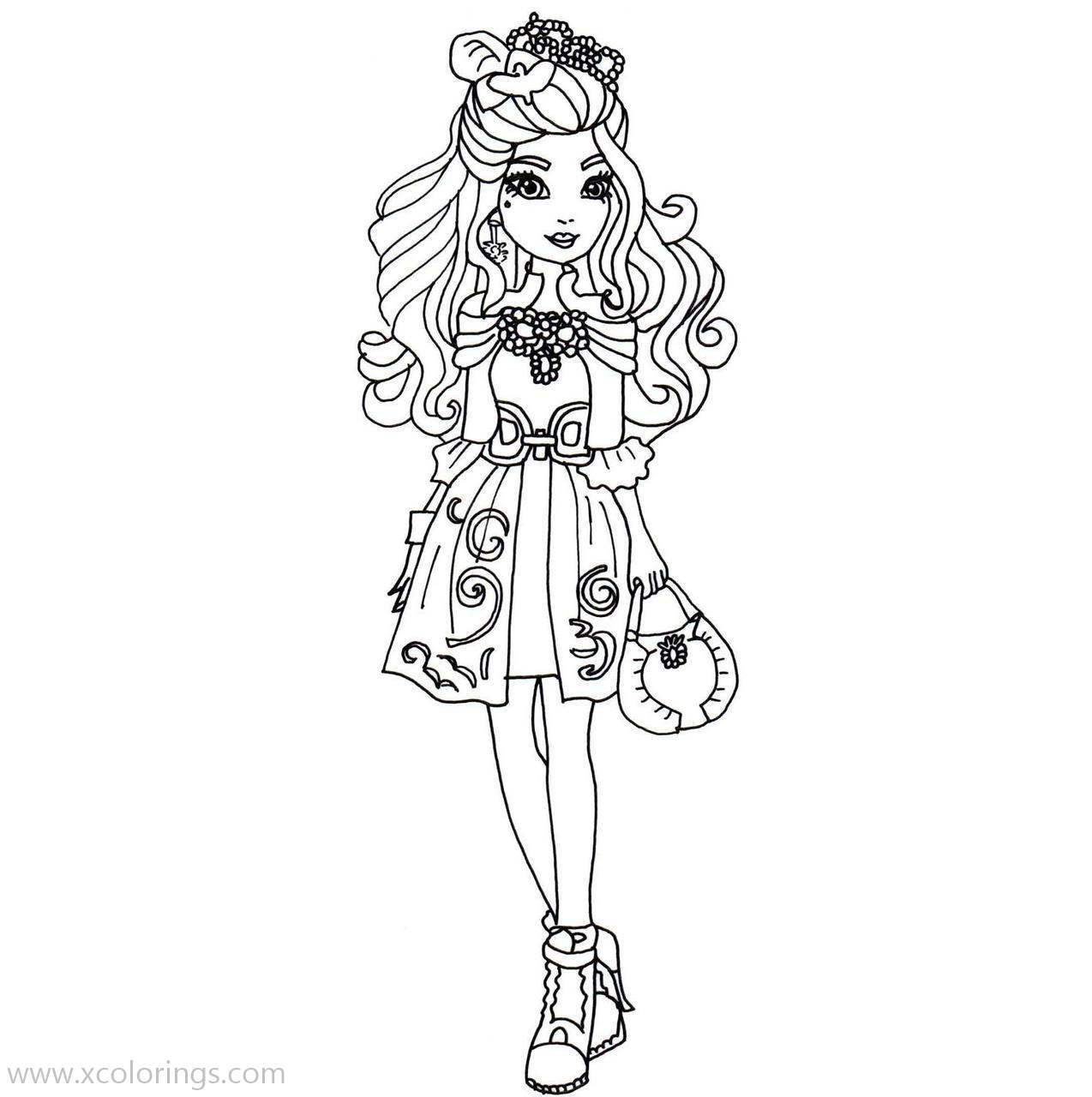 Free Darling Charming from Ever After High Coloring Pages printable