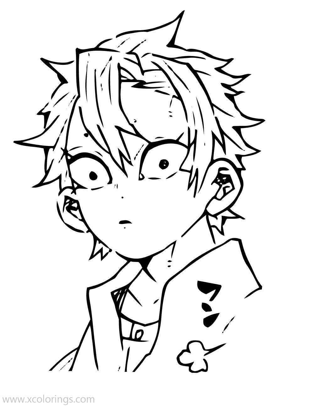 Demon Slayer Pillars Coloring Pages
