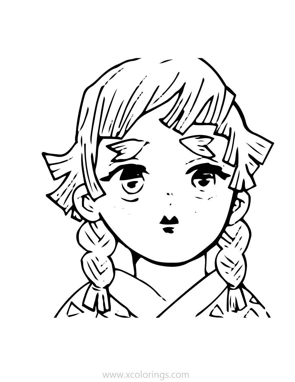 Demon Slayer Girl Coloring Pages Photos And Vectors Demon Slayer Girl Coloring Pages Photos And Vectors