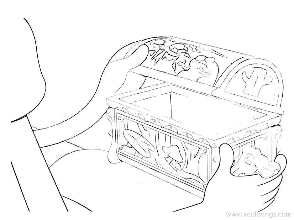 Free Disney Amphibia Coloring Pages A Chest printable