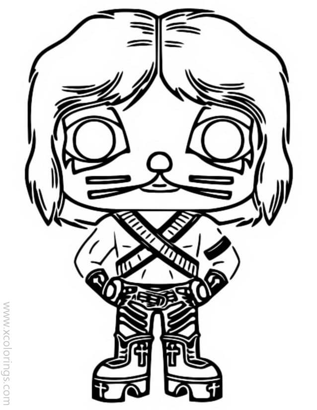 Free Funko POP Catman Coloring Pages printable