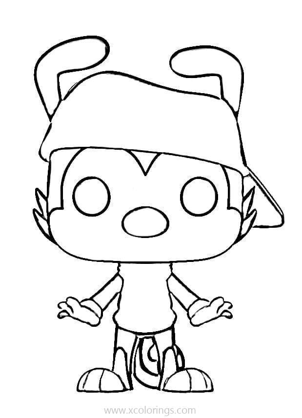 Funko POP Coloring Pages Wakko
