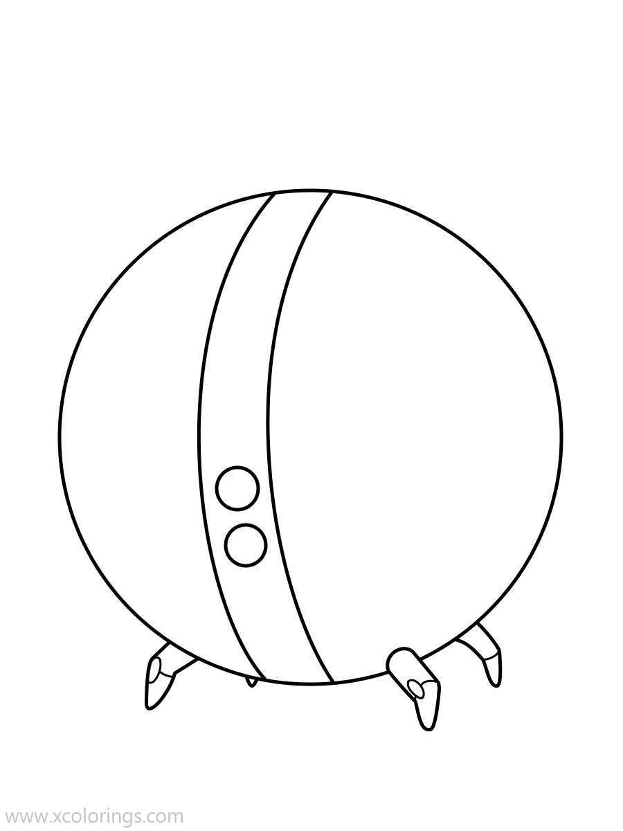 Free Infinity Train Coloring Pages One-One printable